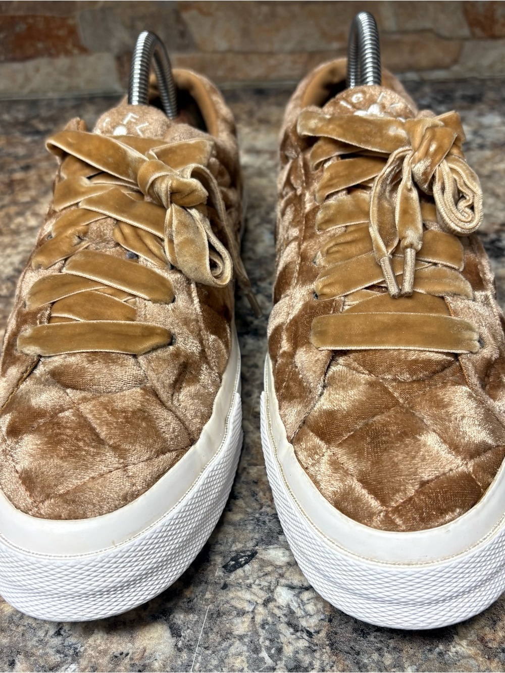 Converse One Star x Golf Le Fleur Quilted Velvet Brown Sugar - Picture 3 of 9
